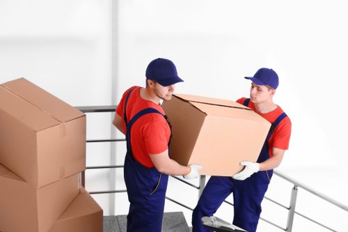 Professional office movers in Haringey handling relocation