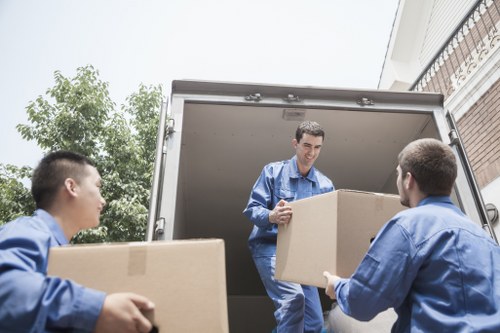 Man with van assisting with a residential move in Haringey