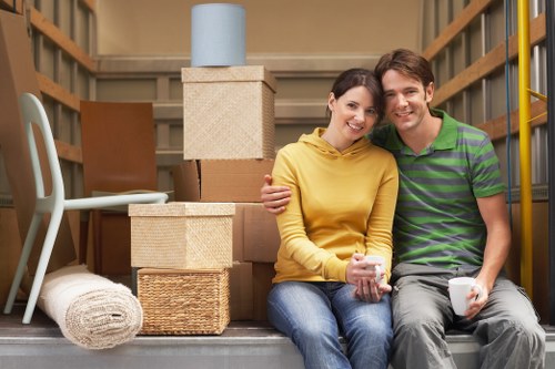 Eco-friendly packing materials used by Haringey Removals