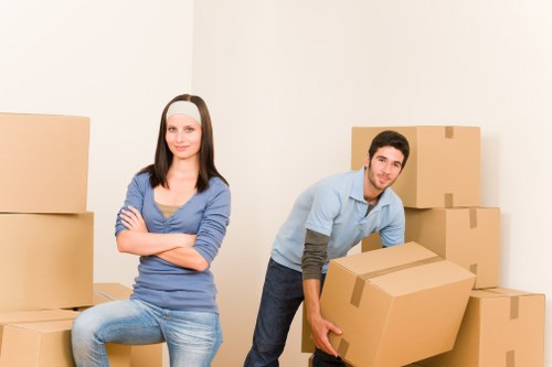 Eco-friendly packing materials used by Haringey Removals