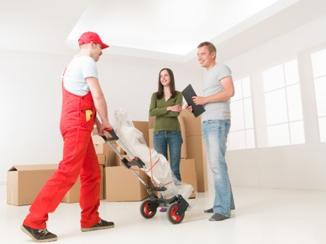Secure transportation of office equipment in Haringey